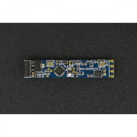 디바이스마트,MCU보드/전자키트 > 센서모듈 > 모션/제스처 > 움직임/재실/모션센서,DFROBOT,mmWave - 24GHz Human Presence Sensing Module (6 Meters) [SEN0557],작동 주파수 범위: 24GHz-24.25GHz / 변조 모드: FMCW / 작동 전압: DC 5V-12V  / 평균 작동 전류: 80mA / 감지 거리: 0.75m-6m / 치수: 7mm×35mm/0.28×1.38"