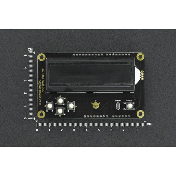 I2C RGB Backlight LCD 16x2 Display Module for Arduino (RGB Text) [DFR0936]