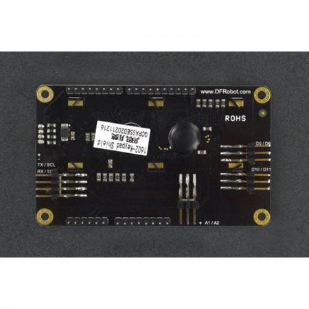 디바이스마트,MCU보드/전자키트 > 디스플레이 > LCD/OLED,DFROBOT,I2C RGB Backlight LCD 16x2 Display Module for Arduino (RGB Text) [DFR0936],작동 전압: 3.3V~5.0V / 작동 전류: 