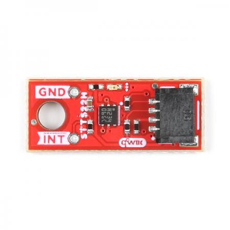 디바이스마트,MCU보드/전자키트 > 센서모듈 > 온도/습도 > 온도센서,SparkFun,SparkFun Micro Temperature Sensor - STTS22H (Qwiic) [SEN-21273],STTS22H 마이크로 온도 센서 / 초저전력, 고정확도 / Qwiic 지원 / 작동 온도: -40°C ~ +125°C / 온도 정확도(최대): ± 0.5°C(-10°C ~ +60°C) / 작동 전압: 1.5~3.6V