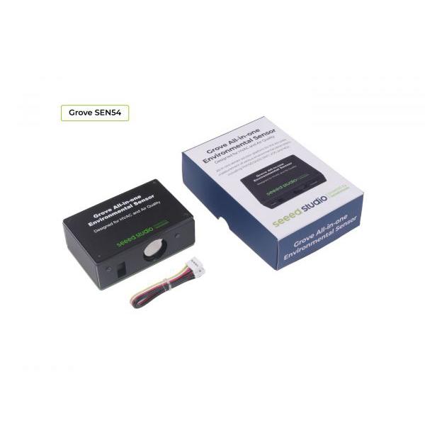 Grove - SEN54 All-in-one environmental sensor - VOC, RH, Temp, PM1.0/2.5/4/10 with superior accuracy and lifetime [101021013]