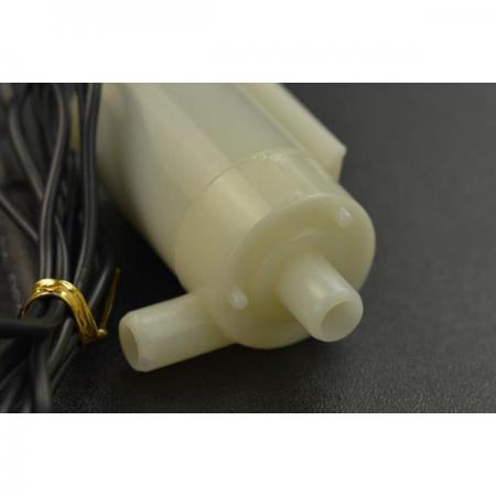 디바이스마트,기계/제어/로봇/모터 > 모터류 > 펌프모터 > 유체 펌프모터,DFROBOT,DC Water Pump (DC2.1 Connector) [FIT0910],전원 공급 장치: DC 3~6V / 전류: 150~370mA / 리프트: 25~45cm / 전력: 0.4~2W / 물 입구/출구: 5mm/0.20" / 와이어 길이: 1m