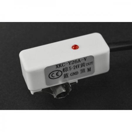 디바이스마트,MCU보드/전자키트 > 센서모듈 > 수위/빗물/PH/바람 > 빗물/PH/탁도/수위센서,DFROBOT,Non-contact Capacitive Liquid Level Sensor for Tube OD≤10mm [SEN0370],태 표시기와 감도 조절이 가능한 비접촉식 액체 레벨 센서 / 전력 공급: 5~24V / 응답 시간: 500ms / 작동 온도: -5~105°C / 적당한 관 직경: ≤10mm /  방수 성능: IP65