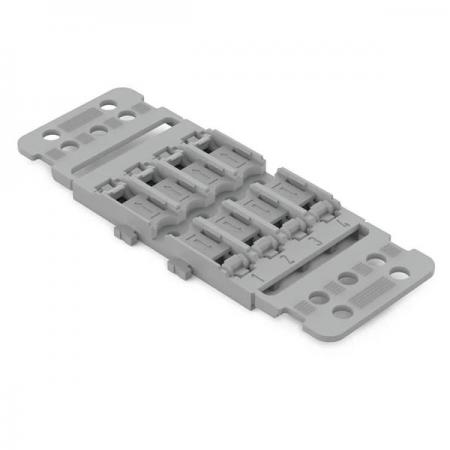 디바이스마트,커넥터/PCB > 전선직결/무탈피 커넥터 > 범용 전선커넥터 > 마운팅캐리어,WAGO,[WAGO] 커넥터용 마운팅 캐리어 221-2504 (1EA),2411 커넥터용 / 밴드 고정형 / 너비 : 38.8mm