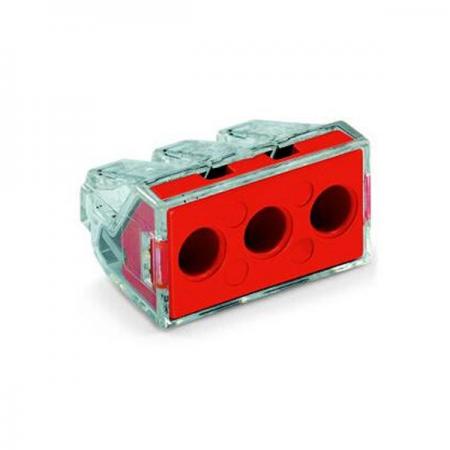 디바이스마트,커넥터/PCB > 전선직결/무탈피 커넥터 > 단선용 커넥터 > 전선커넥터,WAGO,[WAGO] 단선용 전선커넥터 773-173 (50EA),폴수 : 3 / 정격 전압 : 400V / 정격전류 : 41A / 단선용 전선연결 커넥터