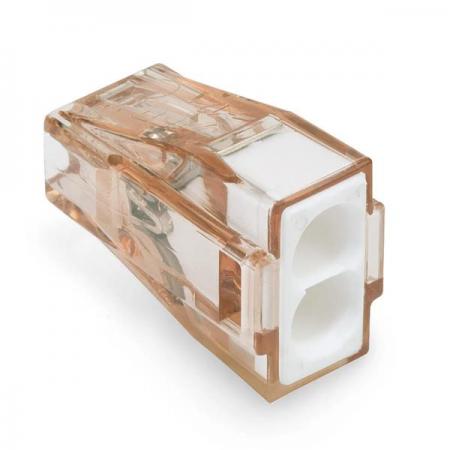 디바이스마트,커넥터/PCB > 전선직결/무탈피 커넥터 > 단선용 커넥터 > 전선커넥터,WAGO,[WAGO] 단선용 전선커넥터 773-602 (500EA),폴수 : 2 / 정격 전압 : 400V / 정격전류 : 32A / 단선용 전선연결 커넥터