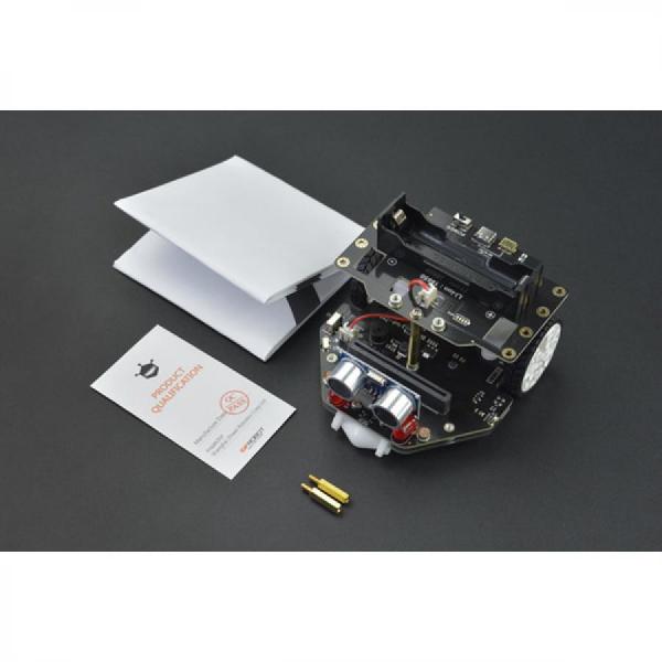 디바이스마트,오픈소스/코딩교육 > Micro:Bit > 마이크로비트 교육용키트,DFROBOT,마이크로비트 마퀸 플러스 V2 고급STEM 교육로봇,Maqueen / an Advanced STEM Education Robot for micro:bit,Micro:bit 마이크로 마퀸 플러스는 마이크로의 고급버전으로 더 크고 안정적인 섀시, 더 많은 내장기능/확장포트를 제공합니다. 허스키렌즈센서와 호환가능한 제품입니다.