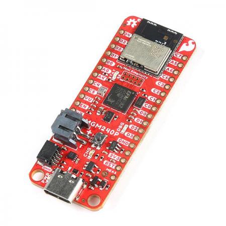 디바이스마트,MCU보드/전자키트 > 프로세서/개발보드 > ARM > Cortex-M33/M23,SparkFun,SparkFun Thing Plus Matter - MGM240P [DEV-20270],MGM240P / Matter 기반 IoT 장치의 민첩한 개발 및 프로토타이핑 / 블루투스 / 32비트 ARM-M33 코어 프로세서(@39MHz) / 1536kB 플래시 메모리 / 다중 802.15.4 무선 프로토콜 지원