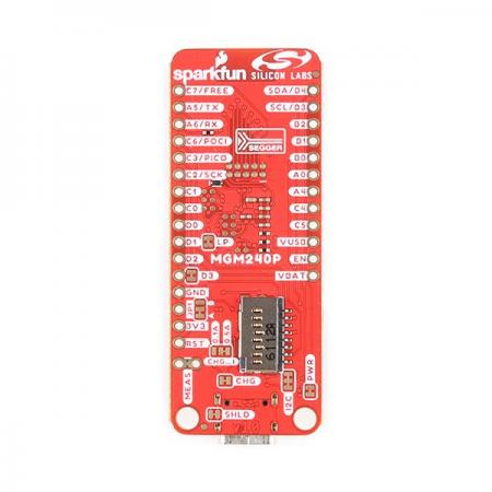디바이스마트,MCU보드/전자키트 > 프로세서/개발보드 > ARM > Cortex-M33/M23,SparkFun,SparkFun Thing Plus Matter - MGM240P [DEV-20270],MGM240P / Matter 기반 IoT 장치의 민첩한 개발 및 프로토타이핑 / 블루투스 / 32비트 ARM-M33 코어 프로세서(@39MHz) / 1536kB 플래시 메모리 / 다중 802.15.4 무선 프로토콜 지원