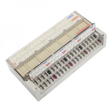 디바이스마트,커넥터/PCB > 터미널블럭 > 단자대 타입 > 릴레이 단자대,IOLINK,인터페이스 릴레이 보드 R32T-NS5A-40P,양단 단자대형 / 정격 전압 : 24 VDC / 32P NPN / Contact : 8P