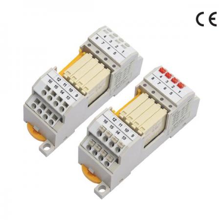 디바이스마트,커넥터/PCB > 터미널블럭 > 단자대 타입 > 릴레이 단자대,IOLINK,인터페이스 릴레이 보드 R4T-YC-E1,Screwless 단자대형 / 정격 전압 : 24 VDC / 4P 개별전원 / Contact : 개별 (4P 쇼트바 내장)