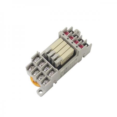 디바이스마트,커넥터/PCB > 터미널블럭 > 단자대 타입 > 릴레이 단자대,IOLINK,인터페이스 릴레이 보드 R4T-YC-M,Screwless 단자대형 / 정격 전압 : 24 VDC / 4P / Common : 개별 (4P 쇼트바 내장)
