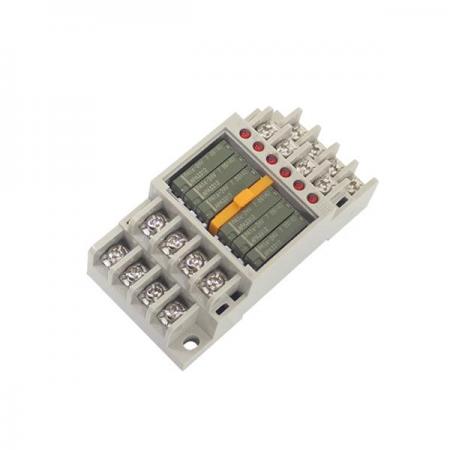 디바이스마트,커넥터/PCB > 터미널블럭 > 단자대 타입 > 릴레이 단자대,IOLINK,인터페이스 릴레이 보드 R6T-16P-B,양단 단자대형 / 정격 전압 : 24 VDC / 6P PNP / Contact : 3P
