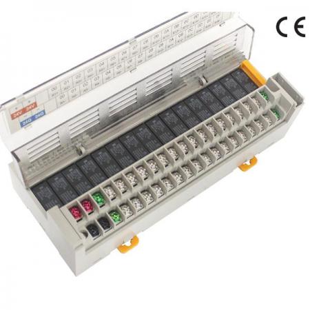 디바이스마트,커넥터/PCB > 터미널블럭 > 단자대 타입 > 릴레이 단자대,IOLINK,인터페이스 릴레이 보드 R16G-NS5A-F,부하측 단자대 분리형 / 정격 전압 : 24 VDC / 16P NPN / Contact : 개별