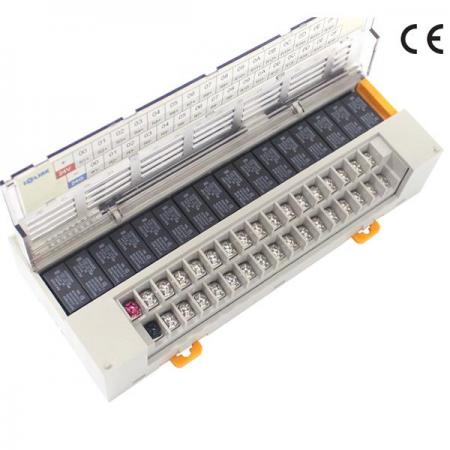 디바이스마트,커넥터/PCB > 터미널블럭 > 단자대 타입 > 릴레이 단자대,IOLINK,인터페이스 릴레이 보드 R16G-NS5A-S,Master/Slave 형 / 정격 전압 : 24 VDC / 16P NPN / Contact : 개별 (8P 쇼트바 내장)