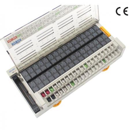 디바이스마트,커넥터/PCB > 터미널블럭 > 단자대 타입 > 릴레이 단자대,IOLINK,인터페이스 릴레이 보드 R32G-NT,OMRON Relay 장착 / 정격 전압 : 24 VDC / 32P NPN / Contact : 8P