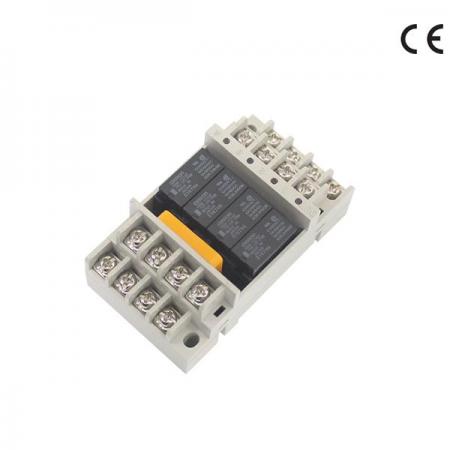 디바이스마트,커넥터/PCB > 터미널블럭 > 단자대 타입 > 릴레이 단자대,IOLINK,인터페이스 릴레이 보드 R4G-24V,OMRON Relay 장착 / 정격 전압 : 24 VDC / 4P / Common : 개별 (4P 쇼트바 내장)