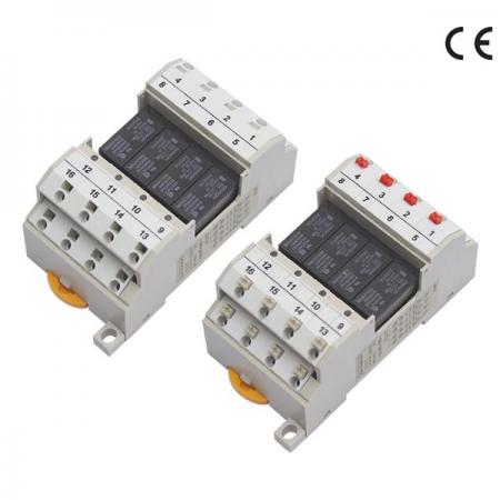 디바이스마트,커넥터/PCB > 터미널블럭 > 단자대 타입 > 릴레이 단자대,IOLINK,인터페이스 릴레이 보드 R4G-24V-E2,OMRON Relay 장착 / 정격 전압 : 24 VDC / 4P NPN / Contact : 개별 (4P 쇼트바 내장)