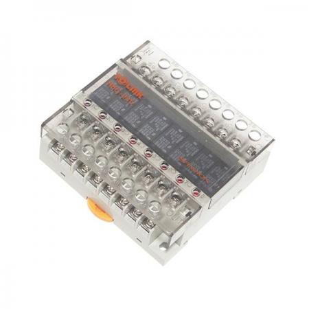 디바이스마트,커넥터/PCB > 터미널블럭 > 단자대 타입 > 릴레이 단자대,IOLINK,인터페이스 릴레이 보드 R8G-24V,OMRON Relay 장착 / 정격 전압 : 24 VDC / 8P / Common : 개별 (8P 쇼트바 내장)
