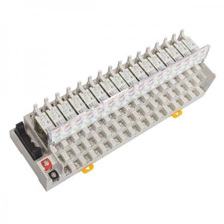 디바이스마트,커넥터/PCB > 터미널블럭 > 단자대 타입 > 릴레이 단자대,IOLINK,인터페이스 릴레이 보드 R16A-PC-DC24VC,SAMWON ACT SHN Relay 장착 / 정격 전압 : 24 VDC / 16P PNP / Contact : 개별 (4P 쇼트바 내장)