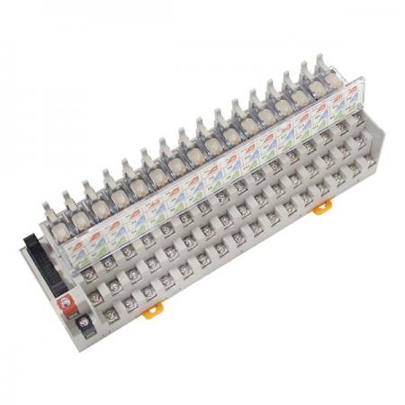 디바이스마트,커넥터/PCB > 터미널블럭 > 단자대 타입 > 릴레이 단자대,IOLINK,인터페이스 릴레이 보드 R16P-NC-DC24VC,OMRON Relay 장착 / 정격 전압 : 24 VDC / 16P NPN / Contact : 개별 (4P 쇼트바 내장)