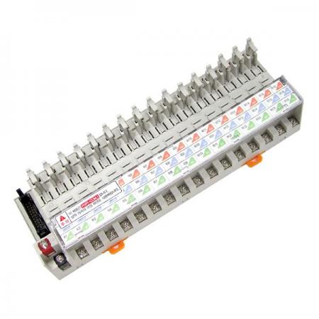 디바이스마트,커넥터/PCB > 터미널블럭 > 단자대 타입 > 릴레이 단자대,IOLINK,인터페이스 릴레이 터미널 R16W-PC-DC24VC,하이브리드 Relay 보드 소켓 / 정격 전압 : 24 VDC / 16P PNP / Contact : 개별 (4P 쇼트바 내장)