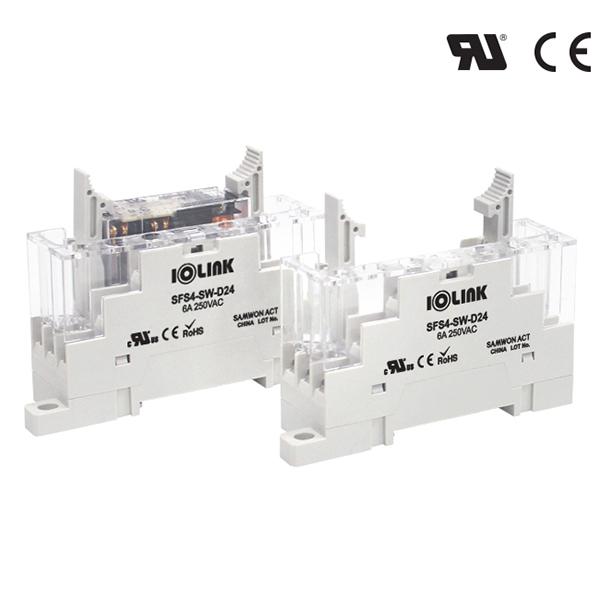 세이프티 릴레이용 소켓 SFS4-SW-D24