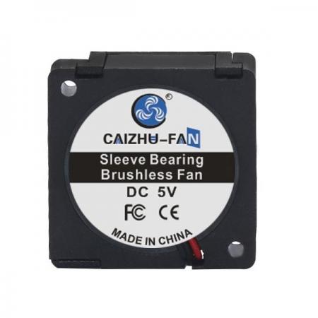 디바이스마트,기계/제어/로봇/모터 > 모터류 > 팬모터 > 블로워팬,CAIZHU-FAN,3010 DC5V 6100RPM 오일 베어링 모터 송풍팬 [CNT-TFM006],30x30x10MM / DC5V / 0.07A / 6100±10%RPM / 24.6DBA / 0.86CFM / 0.35W /XH2.54 2P단자