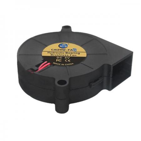 디바이스마트,기계/제어/로봇/모터 > 모터류 > 팬모터 > 블로워팬,CAIZHU-FAN,5015 DC12V 6500RPM 슬리브 베어링 모터 송풍팬 [CNT-TFM069],50x50x15MM / DC12V / 0.18A / 6500±10%RPM / 42.26DBA / 4.12CFM / 2.16W /XH2.54 2P단자