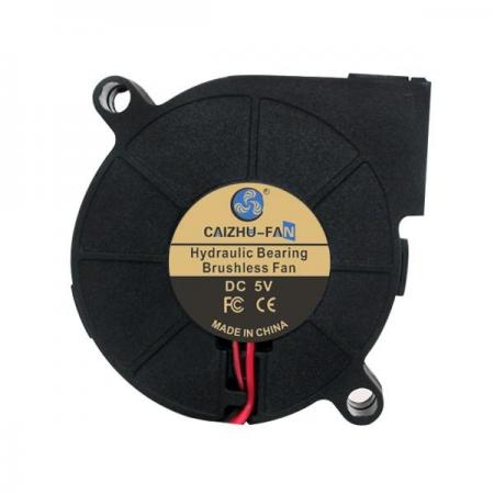 디바이스마트,기계/제어/로봇/모터 > 모터류 > 팬모터 > 블로워팬,CAIZHU-FAN,5015 DC12V 6000RPM 유체 베어링 모터 송풍팬 [CNT-TFM077],50x50x15MM / DC12V / 0.15A / 6000±10%RPM / 40.70DBA / 3.81CFM / 1.8W /XH2.54 2P단자
