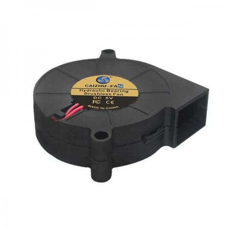 디바이스마트,기계/제어/로봇/모터 > 모터류 > 팬모터 > 블로워팬,CAIZHU-FAN,5015 DC12V 7000RPM 유체 베어링 모터 송풍팬 [CNT-TFM078],50x50x15MM / DC12V / 0.23A / 7000±10%RPM / 44.82DBA / 4.44CFM / 2.76W /XH2.54 2P단자