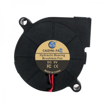 디바이스마트,기계/제어/로봇/모터 > 모터류 > 팬모터 > 블로워팬,CAIZHU-FAN,5015 DC24V 8500RPM 이중 볼 베어링 모터 송풍팬 [CNT-TFM085],50x50x15MM / DC12V / 0.15A / 6000±10%RPM / 40.70DBA / 3.81CFM / 1.8W /XH2.54 2P단자