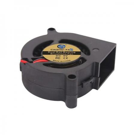 디바이스마트,기계/제어/로봇/모터 > 모터류 > 팬모터 > 블로워팬,CAIZHU-FAN,5020 DC5V 4730RPM 이중 볼 베어링 모터 송풍팬 [CNT-TFM089],50x50x20MM / DC5V / 0.18A / 4730±10%RPM / 36.61DBA / 4.83CFM / 0.9W /XH2.54 2P단자