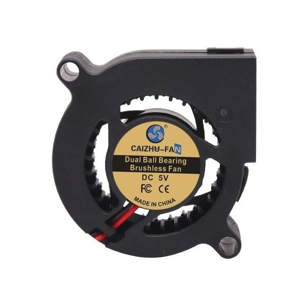 5020 DC12V 5700RPM 이중 볼 베어링 모터 송풍팬 [CNT-TFM090]