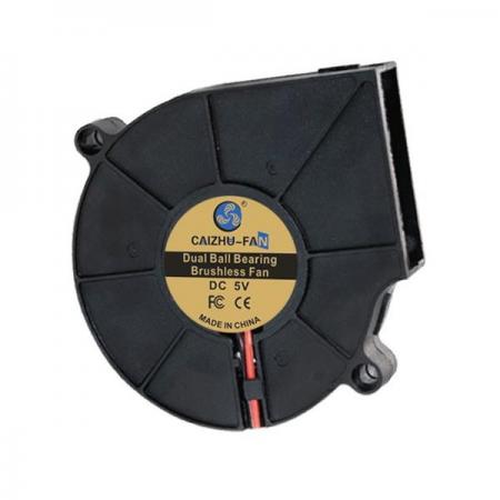 디바이스마트,기계/제어/로봇/모터 > 모터류 > 팬모터 > 블로워팬,CAIZHU-FAN,7515 DC12V 3200RPM 슬리브 베어링 모터 송풍팬 [CNT-TFM103],75x75x15MM / DC12V / 0.28A / 3200±10%RPM / 38.72DBA / 6.74CFM / 3.36W /XH2.54 2P단자