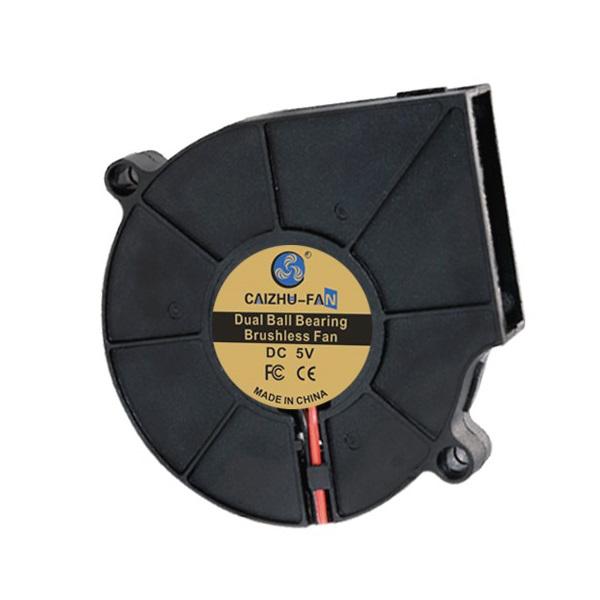 7515 DC24V 4500RPM 이중 볼 베어링 모터 송풍팬 [CNT-TFM107]