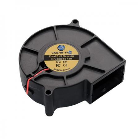 디바이스마트,기계/제어/로봇/모터 > 모터류 > 팬모터 > 블로워팬,CAIZHU-FAN,7530 DC12V 3200RPM 슬리브 베어링 모터 송풍팬 [CNT-TFM109],75x75x30MM / DC12V / 0.24A / 3200±10%RPM / 38.72DBA / 11.11CFM / 2.88W /XH2.54 2P단자