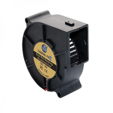 디바이스마트,기계/제어/로봇/모터 > 모터류 > 팬모터 > 블로워팬,CAIZHU-FAN,7530 DC24V 4000RPM 슬리브 베어링 모터 송풍팬 [CNT-TFM110],75x75x30MM / DC24V / 0.18A / 4000±10%RPM / 48.40DBA / 13.89CFM / 4.32W /XH2.54 2P단자