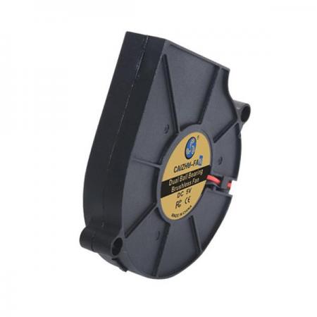 디바이스마트,기계/제어/로봇/모터 > 모터류 > 팬모터 > 블로워팬,CAIZHU-FAN,7530 DC25V 4000RPM 이중 볼 베어링 모터 송풍팬 [CNT-TFM113],75x75x30MM / DC24V / 0.18A / 4000±10%RPM / 48.4DBA / 13.89CFM / 4.32W /XH2.54 2P단자