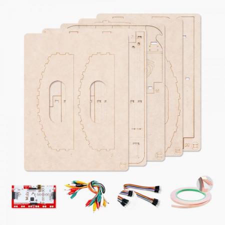디바이스마트,MCU보드/전자키트 > 교육용키트/로봇 > 교육용키트 > 재미있는키트/기타,비피랩,엔트리 코딩교육 키트 DIY 전자국악기 가야금(메이키메이키 보드, 메뉴얼 포함),전자 가야금은 12개의 현을 눌러 가야금 소리를 낼 수 있는 전자국악기 코딩 교육 키트 입니다.