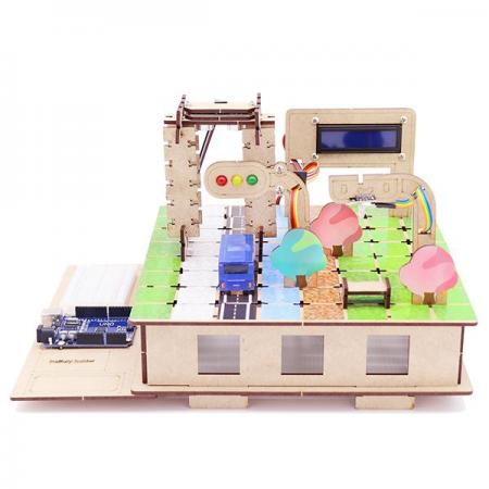 디바이스마트,오픈소스/코딩교육 > 아두이노 > 아두이노 교육용키트,비피랩,아두이노 IoT 스마트시티 만들기 키트(아두이노 UNO 호환보드, 센서, 메뉴얼 포함),미래도시를 마음껏 상상하고, 건축프레임과 다양한 센서를 이용해 스마트시티를 제작해보는 코딩 교육 키트 입니다.