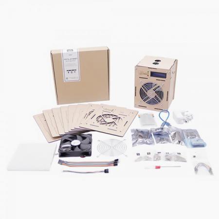 디바이스마트,오픈소스/코딩교육 > 아두이노 > 아두이노 교육용키트,비피랩,아두이노 DIY 공기청정기 만들기 키트(아두이노 UNO 호환보드, 센서, 메뉴얼 포함),아두이노를 이용해 기초적인 전자회로 및 센서 회로 연결을 효과적으로 학습하기 위해 제작된 키트입니다.