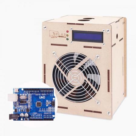 디바이스마트,오픈소스/코딩교육 > 아두이노 > 아두이노 교육용키트,비피랩,아두이노 DIY 공기청정기 만들기 키트(아두이노 UNO 호환보드, 센서, 메뉴얼 포함),아두이노를 이용해 기초적인 전자회로 및 센서 회로 연결을 효과적으로 학습하기 위해 제작된 키트입니다.