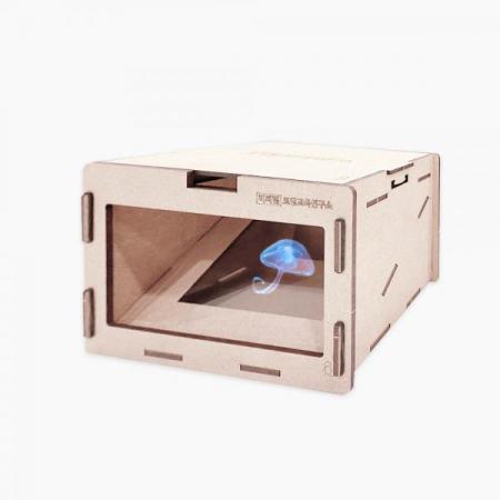 디바이스마트,MCU보드/전자키트 > 교육용키트/로봇 > 교육용키트 > 재미있는키트/기타,비피랩,DIY 나무 메이커 키트 - 3D 입체 영상 홀로그램 만들기,빛의 과학적 원리를 탐구하는 학생 주도형 창의 융합 메이커 수업