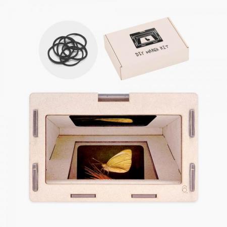 디바이스마트,MCU보드/전자키트 > 교육용키트/로봇 > 교육용키트 > 재미있는키트/기타,비피랩,DIY 나무 메이커 키트 - 3D 입체 영상 홀로그램 만들기,빛의 과학적 원리를 탐구하는 학생 주도형 창의 융합 메이커 수업