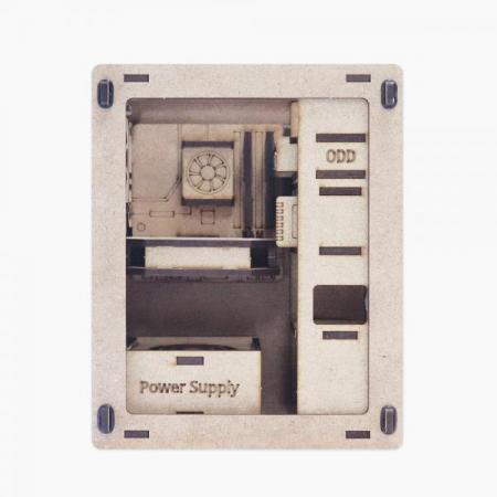 디바이스마트,MCU보드/전자키트 > 교육용키트/로봇 > 교육용키트 > 재미있는키트/기타,비피랩,DIY 나무 메이커 키트 - 컴퓨터 만들기(설명서, 고무줄 포함),DIY메이커 키트와 정보교육을 연계한 학생 주도형 창의 융합 메이커