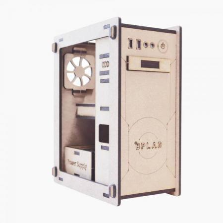 디바이스마트,MCU보드/전자키트 > 교육용키트/로봇 > 교육용키트 > 재미있는키트/기타,비피랩,DIY 나무 메이커 키트 - 컴퓨터 만들기(설명서, 고무줄 포함),DIY메이커 키트와 정보교육을 연계한 학생 주도형 창의 융합 메이커