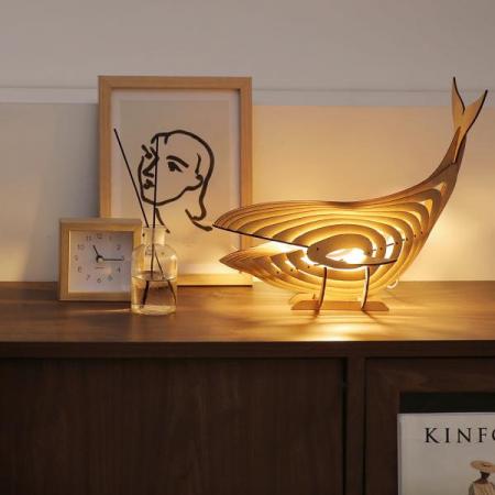 디바이스마트,MCU보드/전자키트 > 교육용키트/로봇 > 교육용키트 > 재미있는키트/기타,비피랩,DIY 대형 고래 무드등 만들기(설명서, USB 램프 포함),내 손으로 직접 만들어보는 DIY 고래 무드등 만들기 키트