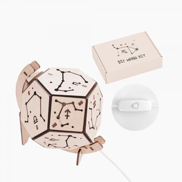 DIY 별자리 무드등 만들기(설명서, USB 램프 포함)