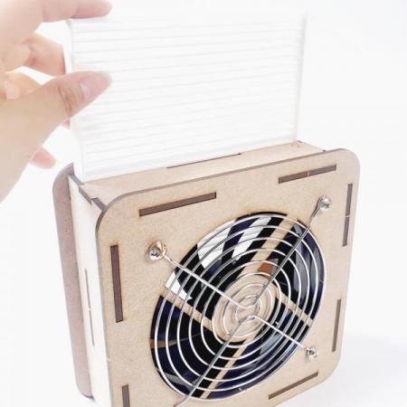 디바이스마트,MCU보드/전자키트 > 교육용키트/로봇 > 교육용키트 > 재미있는키트/기타,비피랩,DIY 탁상용 나무 공기청정기 만들기(PM2.5 헤파 필터 포함),내 방 한켠에 손쉽게 만드는 깨끗한 공기 DIY탁상용 미니 공기청정기